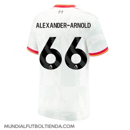 Camiseta Liverpool Alexander-Arnold #66 Tercera Equipación Replica 2024-25 mangas cortas